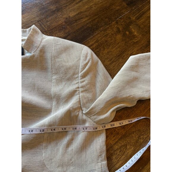 Akris Wool & Silk Career Wear Grey Blazer Size 10 - Picture 10 of 12